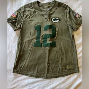 Salute to Service Green Bay Packers Aaron Rodgers Jersey, Women
